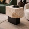 Tope Stone Side Table